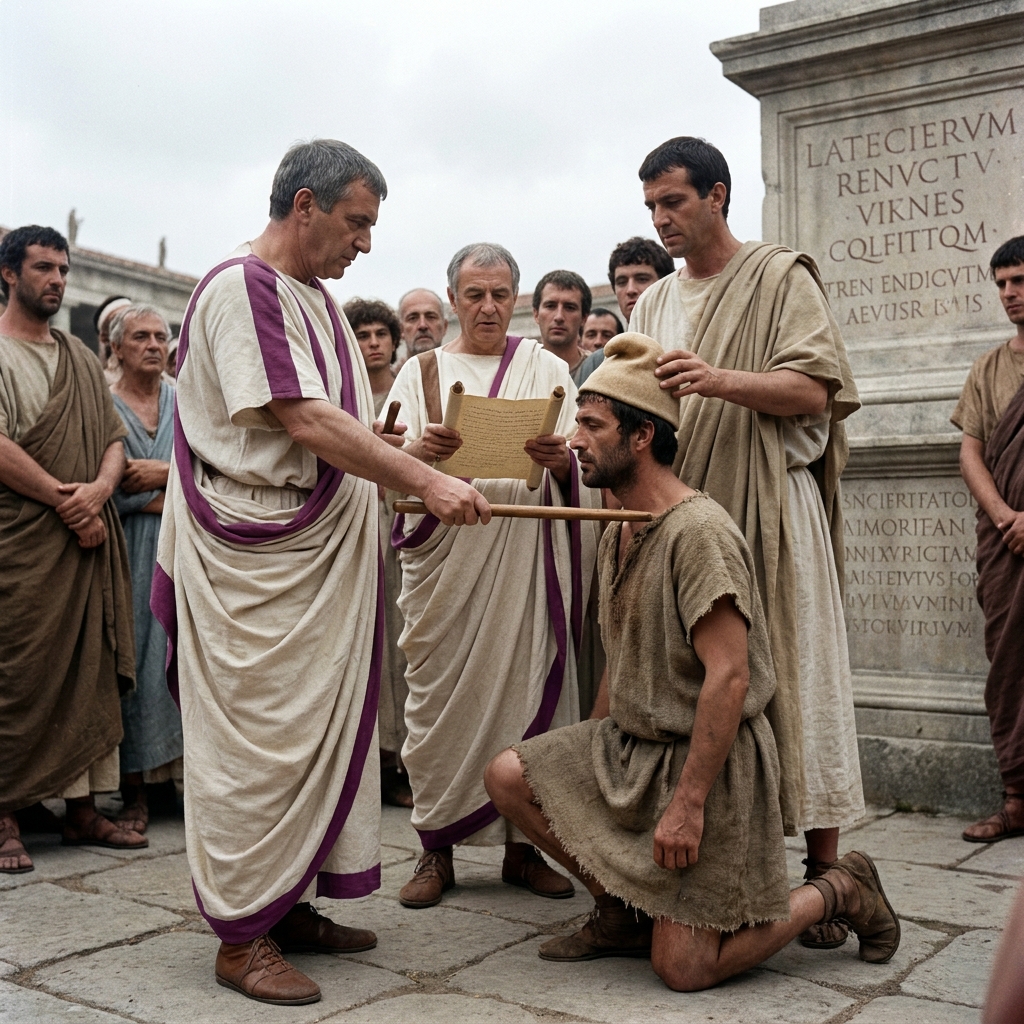 Manumissio — reference plate