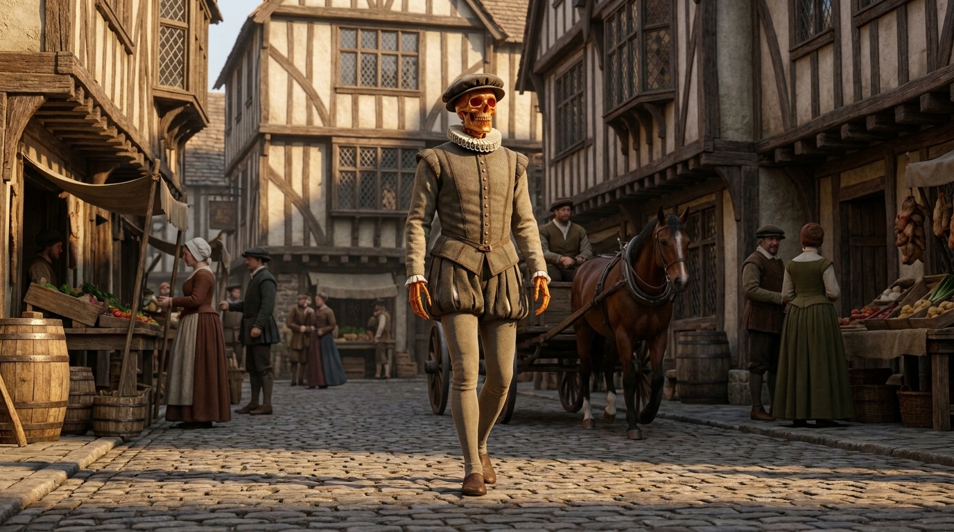 Tudor London, MARKET · SOUTHWARK, morning