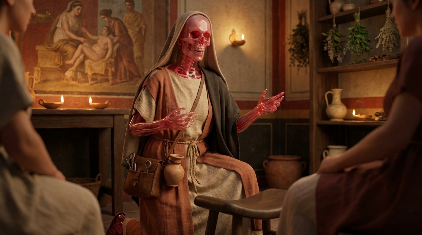 Salvia, Midwife (obstetrix)