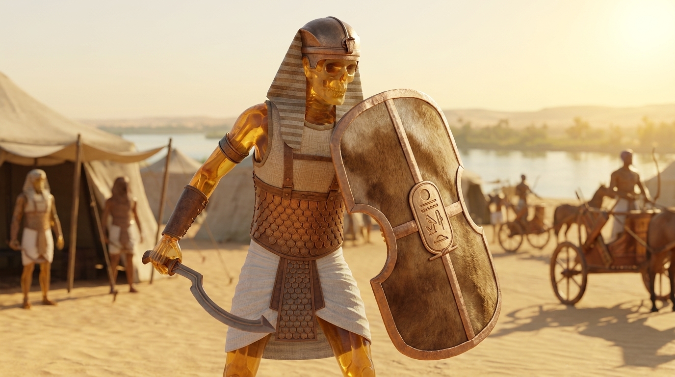 Horemheb, Infantryman of Pharaoh's army